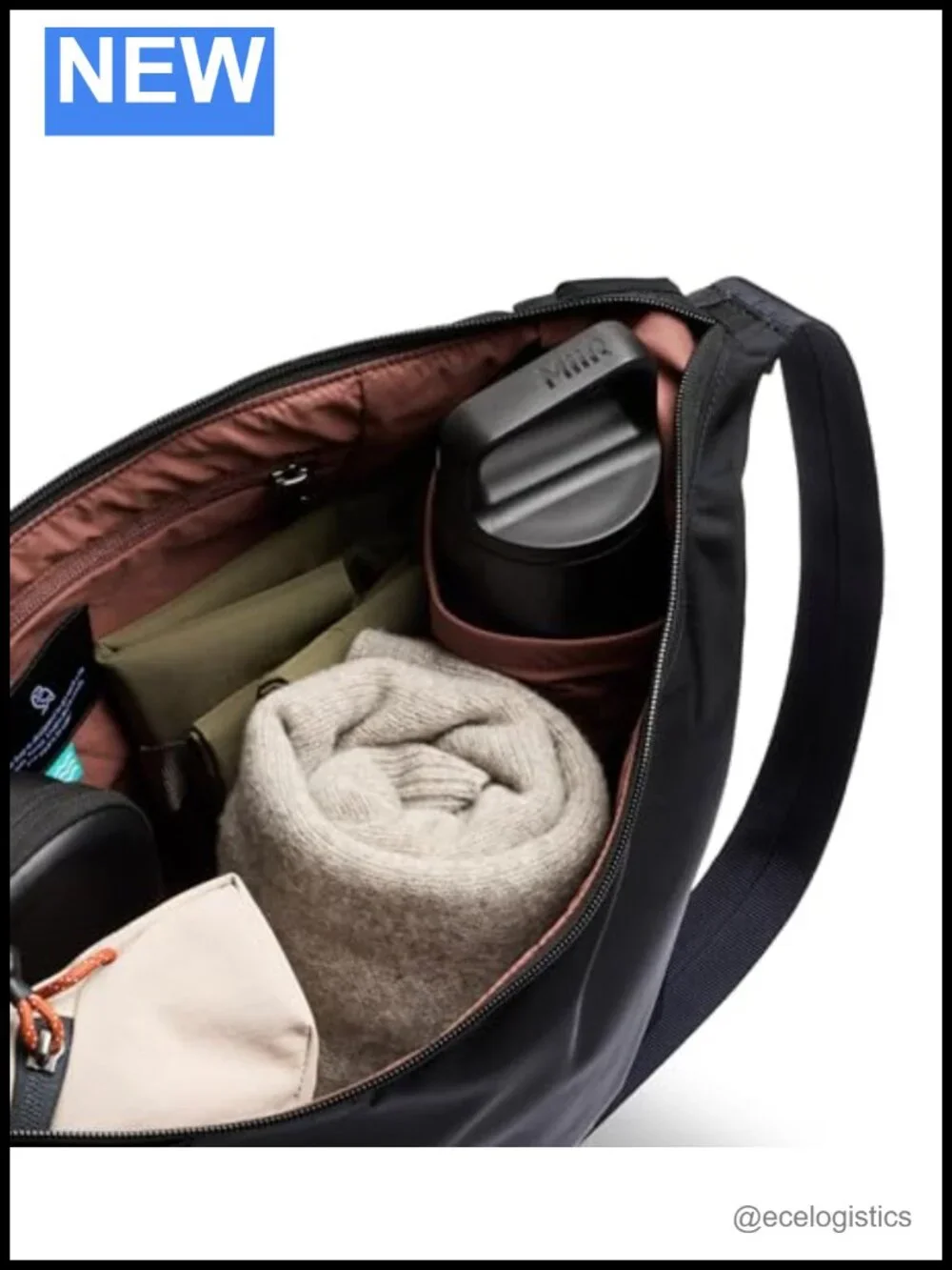 Bellroy Laneway Crescent Bag 12L Nylon Crossbody Adjustable Strap